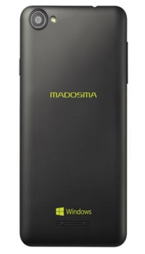 マウスコンピューター　Windows 10 Mobile対応スマートフォン　MADOSMA Q501A-BK